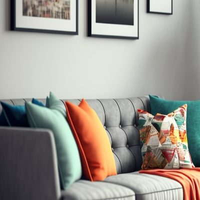 Abstract Throw Pillows for Home Decor
