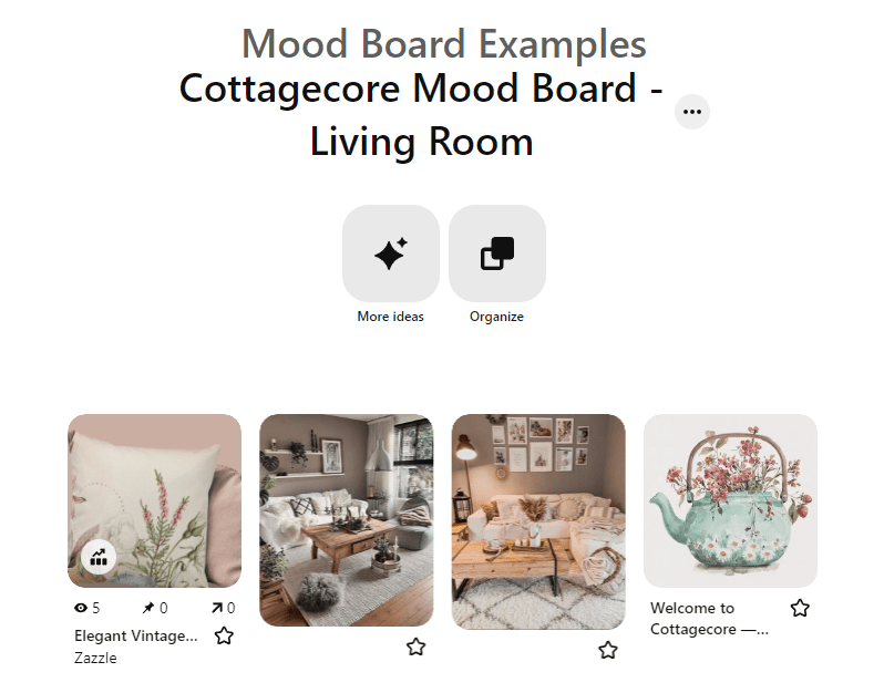 How To Create A Mood Board On Pinterest Today - Dive Into Decor